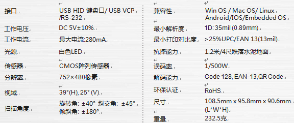 IVY-505 二维影像条码扫描支付平台