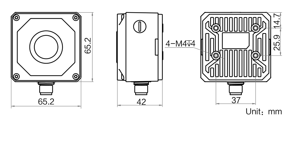 海康HIKROBOT MV-IDC003X 40万像素智能读码器外形图.png